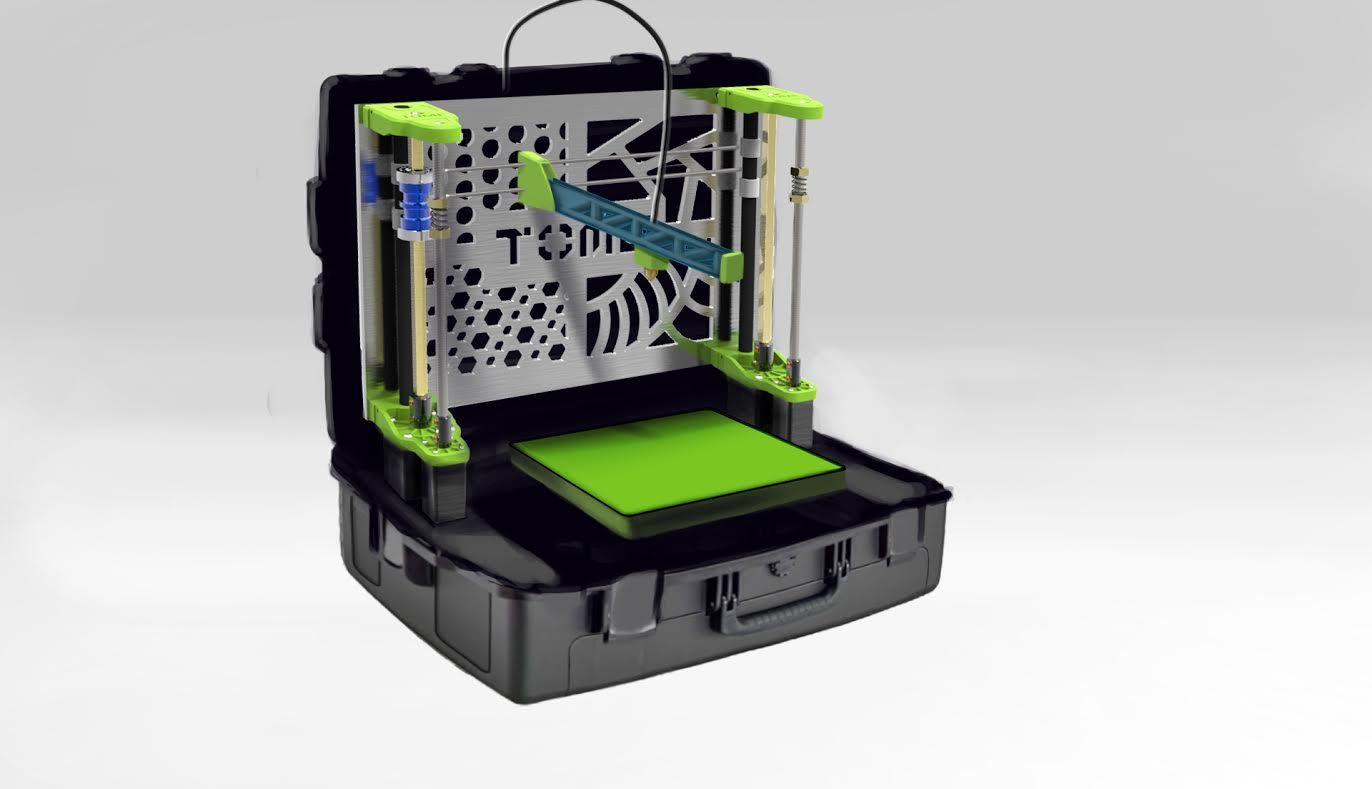 The TOME, First Ever Portable, Self-contained 3D Printer - C