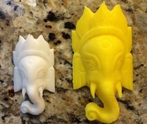 3D prints made from a TRNIO scan