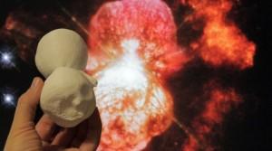 3D Printing Technology Reveals New Aspects About the Energetic Explosions of Stars