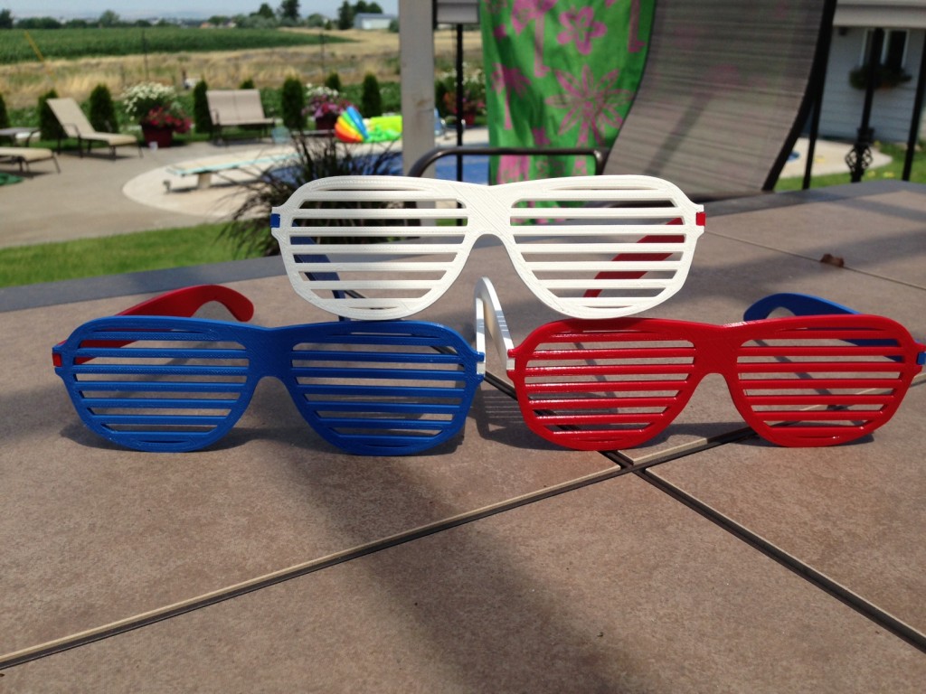 Similar to the 3D printed shades I carried with me.