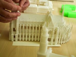 3D Printed Model of Reims Cathedral