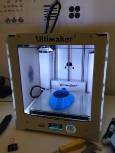 Printednest being made in 3D printer. Photo courtesy Printednest.