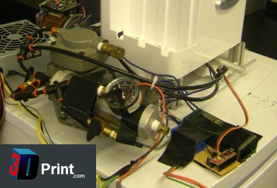 The 3D printer's compression system