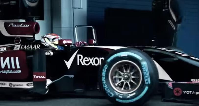 A Lotus F1 Race Car
