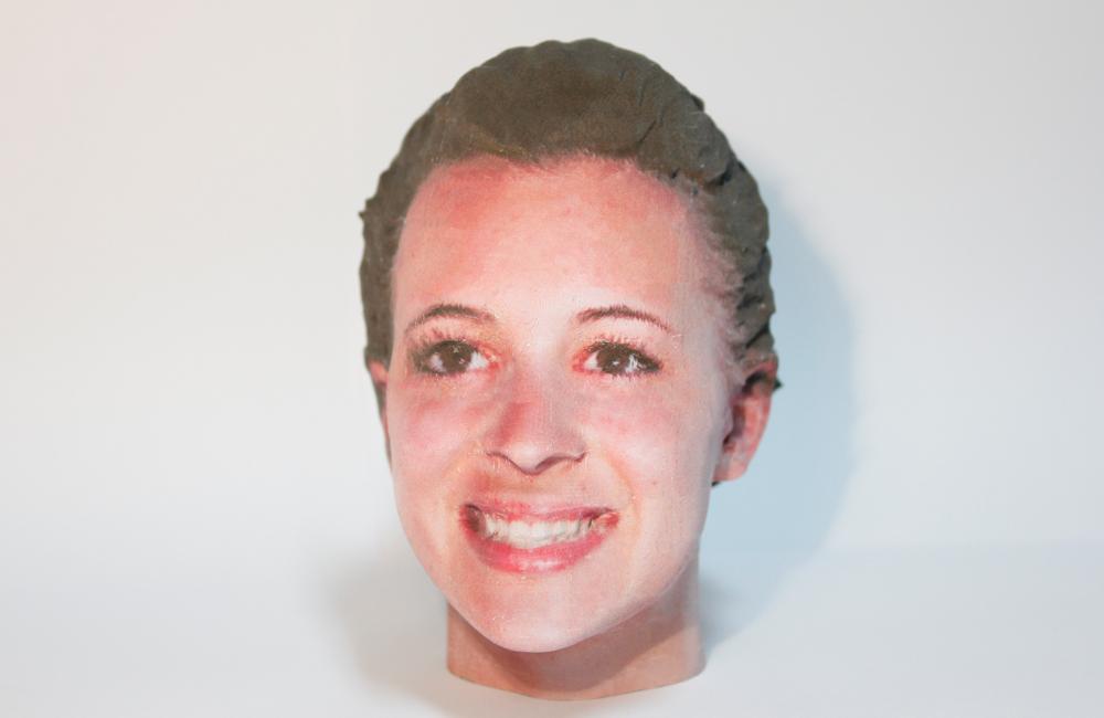A 3D Printed Face 