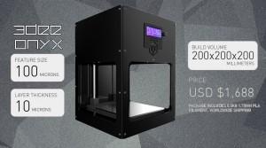 3dee Onyx - Large Build Size 3d Printer Emerges From Singapore 