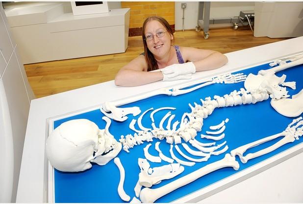 3D Printed Replicas of the Bones Found