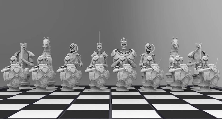 Escher Chess set identify - Chess Forums 