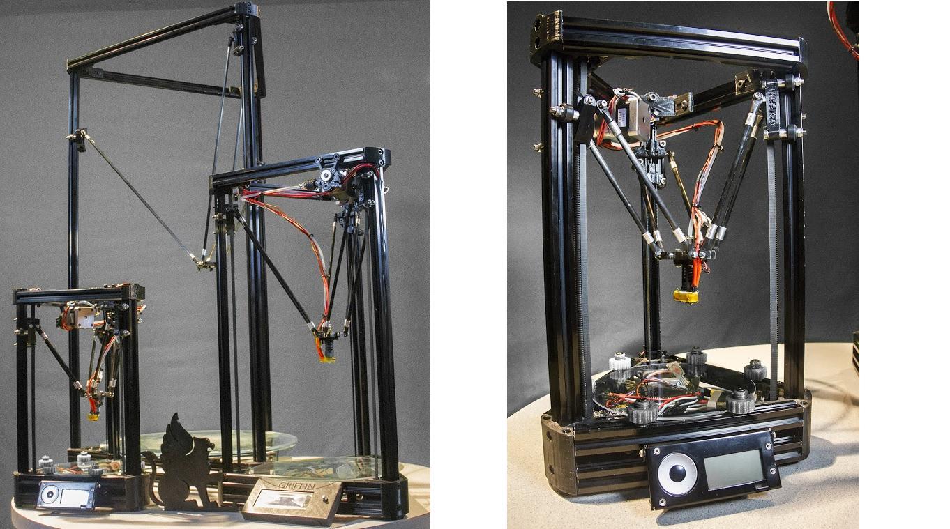 Griffin 3D Launches Delta 3D Printer and Two Smaller Printers Via Kickstarter - 3DPrint.com The Voice of 3D Printing / Additive Manufacturing