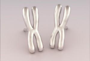 chromosome-earrings