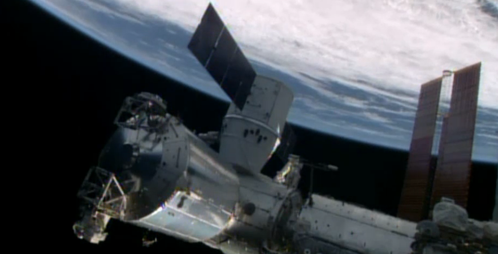 Dragon is now Attached to the ISS. 3D Printing in space is soon to commence!