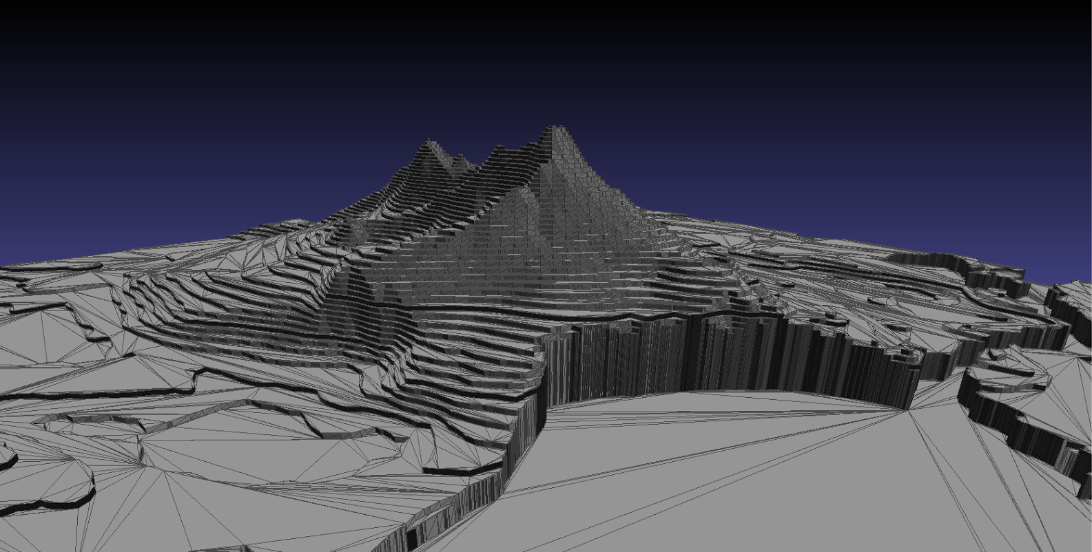 3D Model that McCune created of the Napa, California quake.