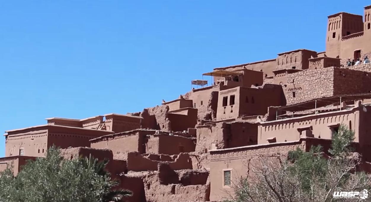 Homes and building built of Clay in Aït Benhaddou