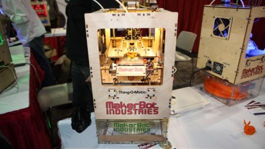 MakerBot Thing-o-Matic 3D Printer.