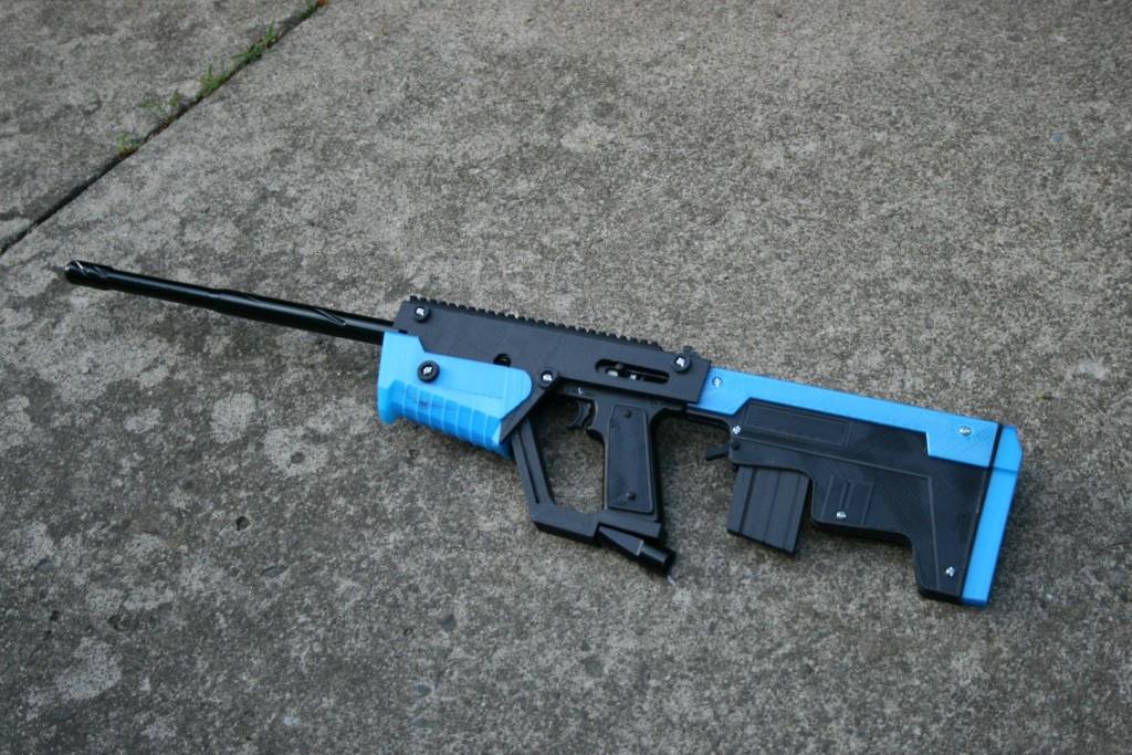 A paintball gun with 3D printed components - Images: https://freshprints3d.com/