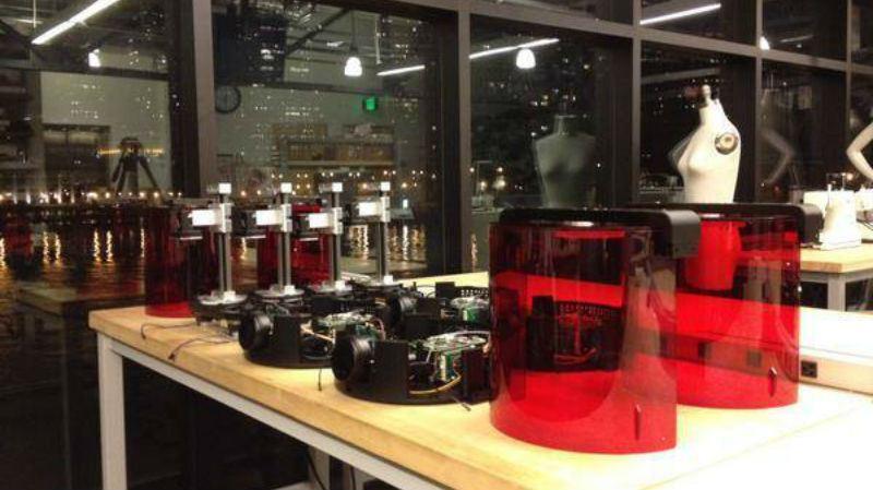 Production of Autodesk's Ember 3D printer