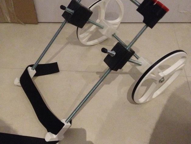 Purin's 3D printed wheelchair.