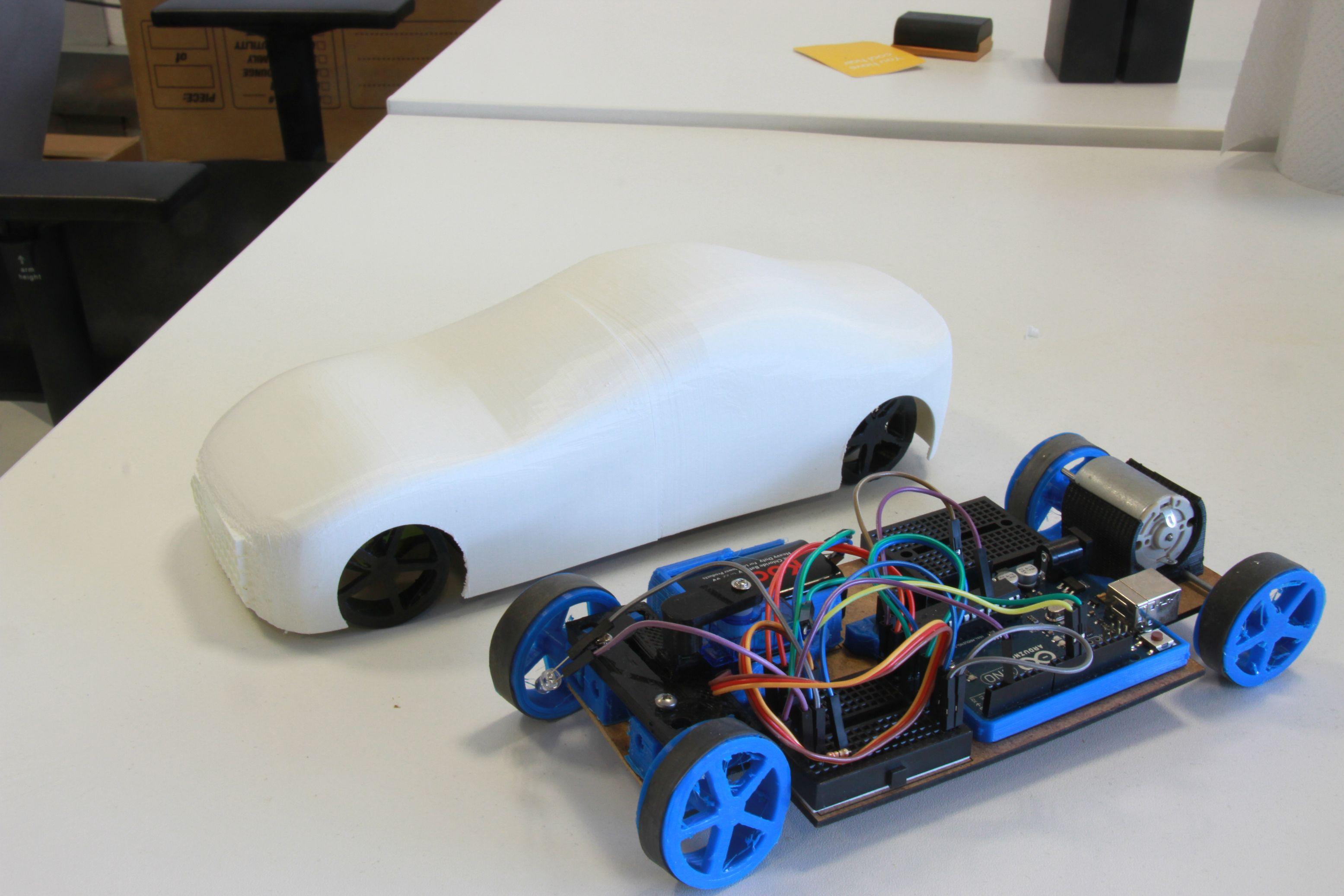 Arduino + Car = Carduino. 3D Printed RC Car That Can Be Customized