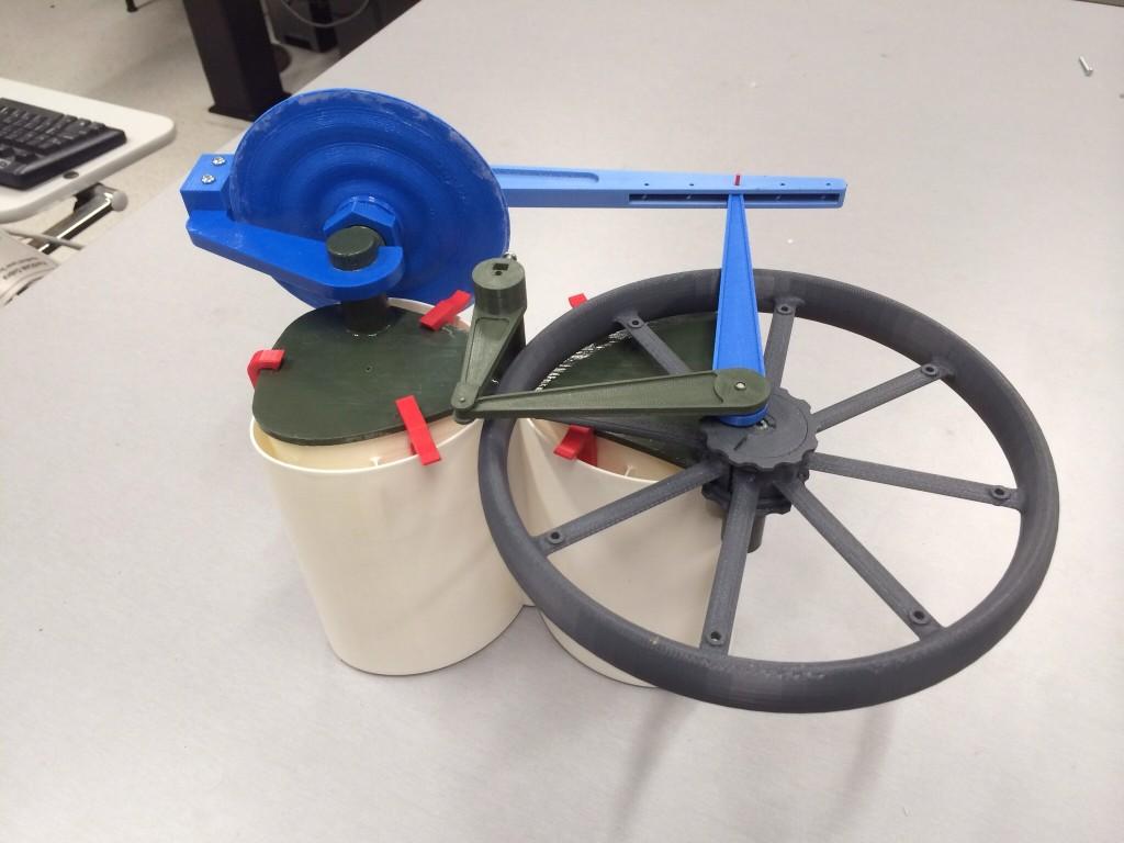 3D Printed Working Engine