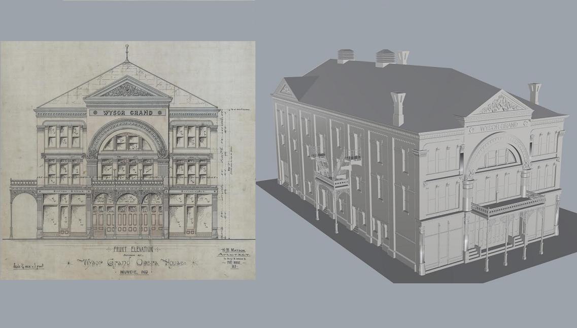 Ball State University Students Recreate 3D Model of Demolished Landmark with 3D Printing Technology