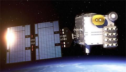A computer-generated image of the FORMOSAT-7 - COSMIC-2, scheduled to launch in 2016