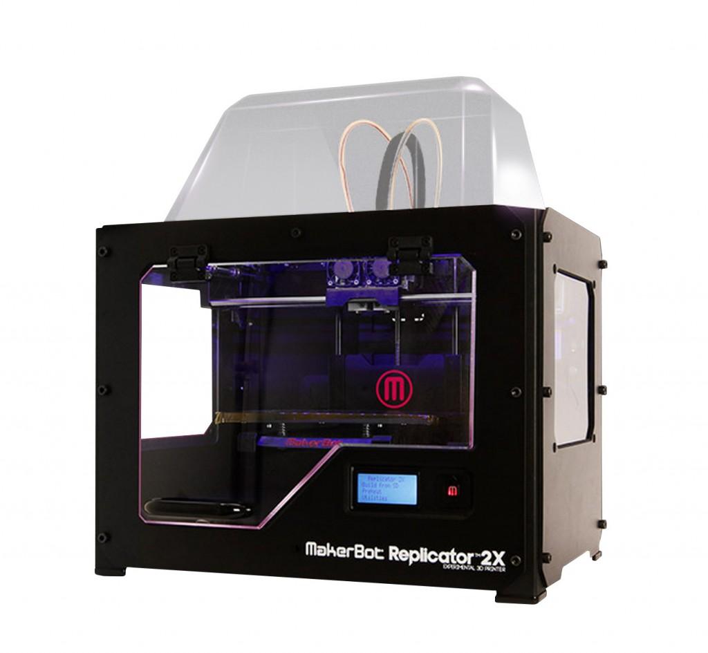 Hurd employed the MakerBot 2X to 3D Print the Transforming Wheel.