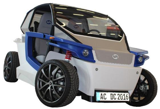 The fully-functional prototype of StreetScooter C16 electric car was developed in just 12 months by replacing traditional automotive manufacturing processes with Stratasys 3D printing throughout the design phase