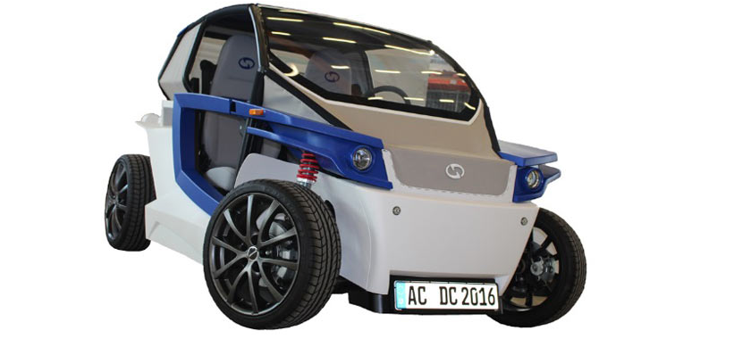 Stratasys to Display 3D Printed StreetScooter C16 Electric Car at EuroMold 2014