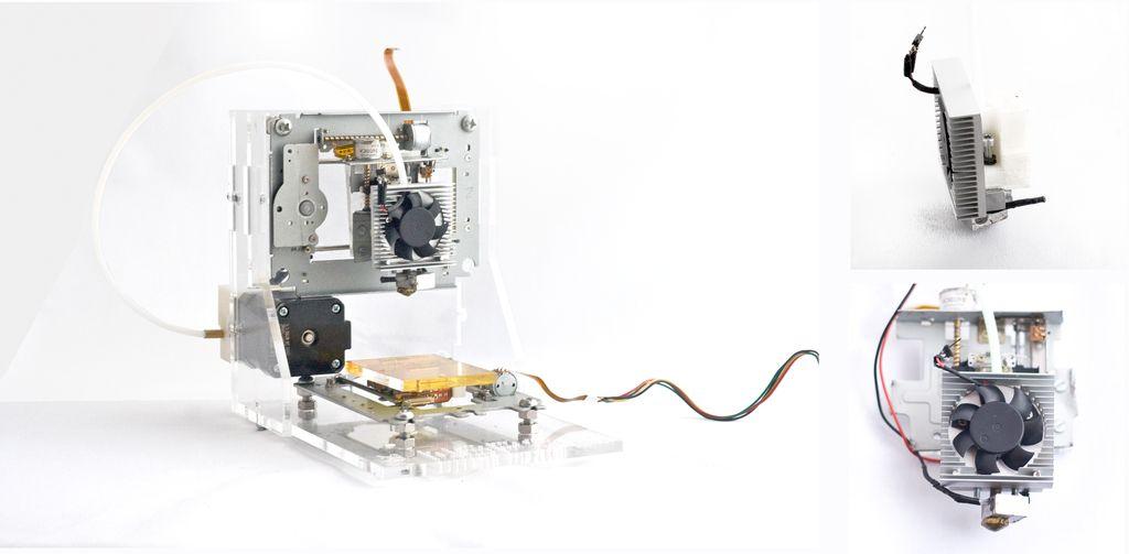 Make Your Own 3D Printer for Under 60 Using Recycled Electronic