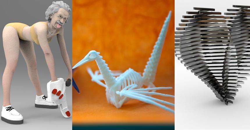 The 10 Most Viewed 3D Printed Products From Shapeways Last Month