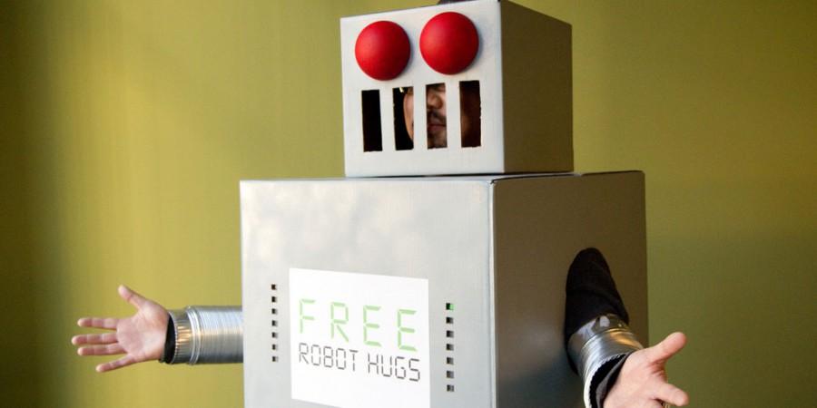 IoT free hugs robot