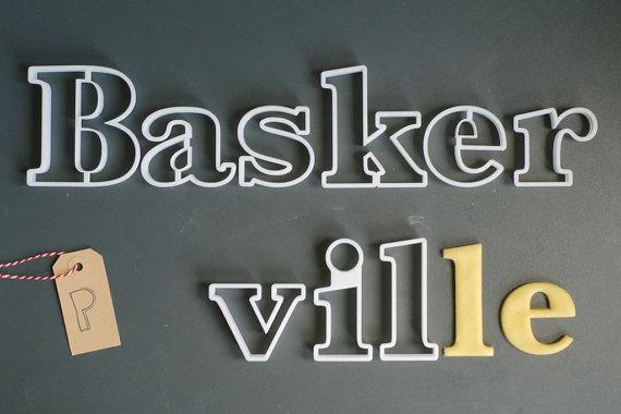 baskerville cookie cutter printmeneer