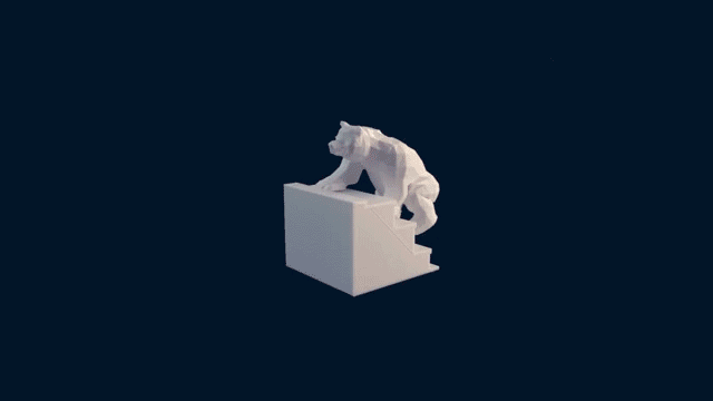 bear off stairs