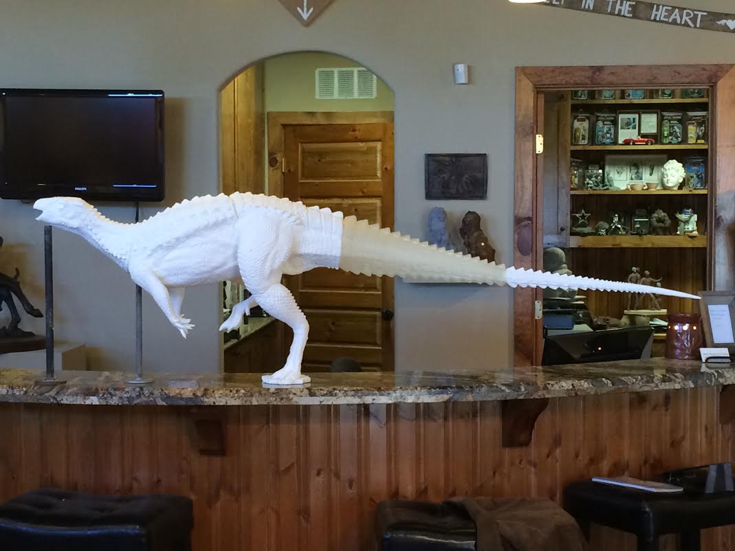 3D Printing FullSized Dinosaurs for a Museum — Not a problem for Deep