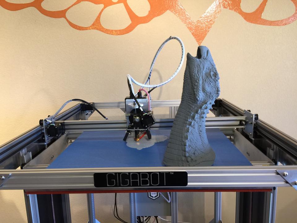 3D Printing a Raptor Head