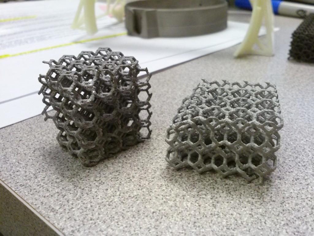 The crushed lattice structure