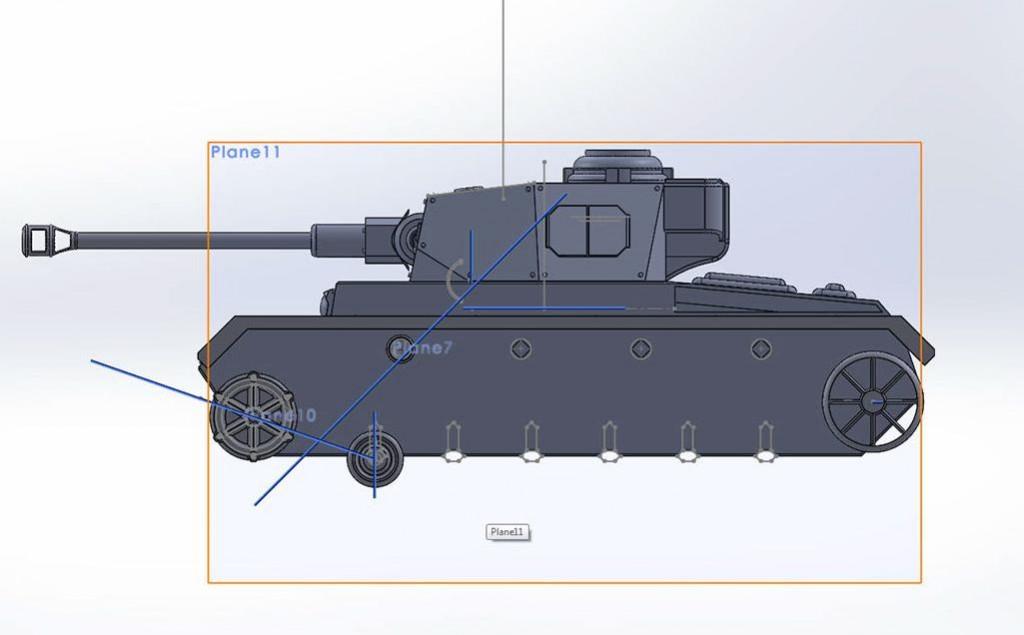 Modeling the tank