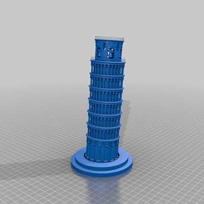 Leaning Tower of Pisa - Design for Download