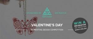 b9-creator-myminifactory-3D-printing-valentines-contest