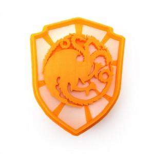 Game of Thrones Targaryen House Sigil cookie cutter, which sells for $6. Better yet, buy the full set of sigils.