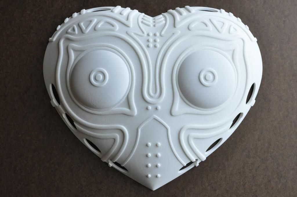 3D printed mask by Shapeways.