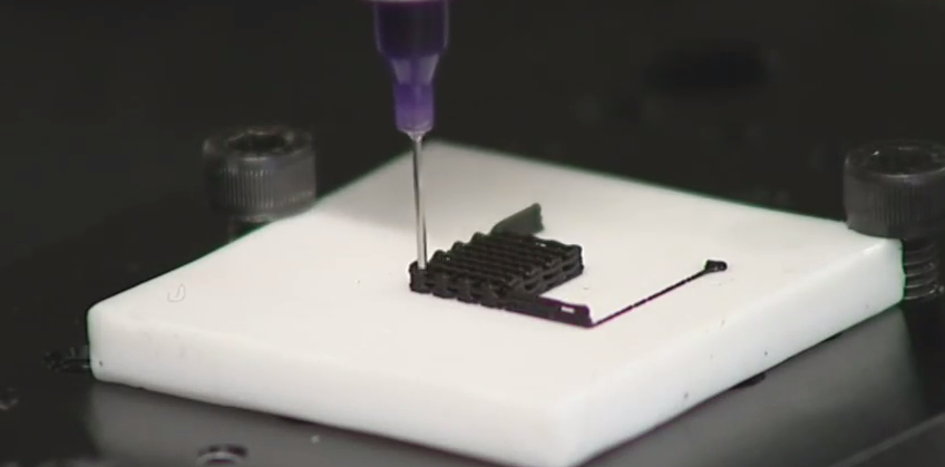 3D printing with a graphene oxide paste