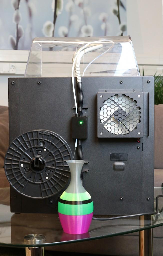 green light on - filament monitor