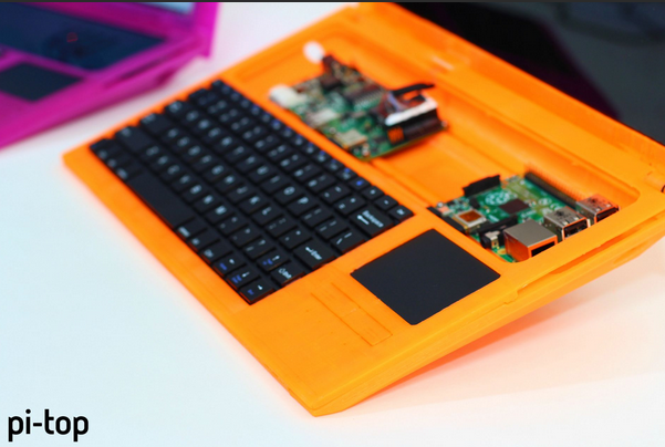 soep Bestuiven foto Pi-Top Version 3 Unveiled - The 3D Printable Raspberry Pi Laptop - 30%  Thinner & New Functionality - 3DPrint.com | The Voice of 3D Printing /  Additive Manufacturing
