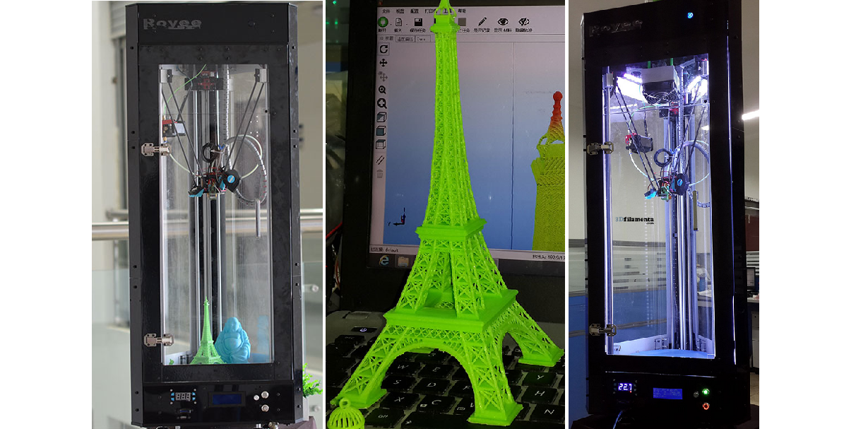 Royee Technology Ltd Launches Giant Delta-Style Royee II 3D Printer