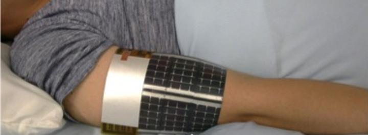 solar powered thermal alarm