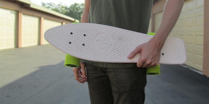 3D Printed Lotus Skateboard