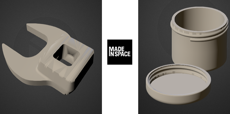 Made In Space Releases New 3D Printable Model Files for 12 Objects That Were 3D Printed in Space