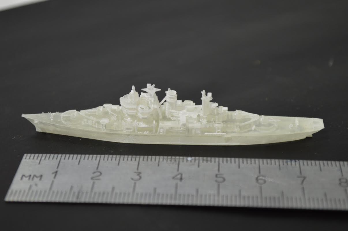 The Detail on This Tiny 3InchLong 3D Printed Ship Will Amaze You