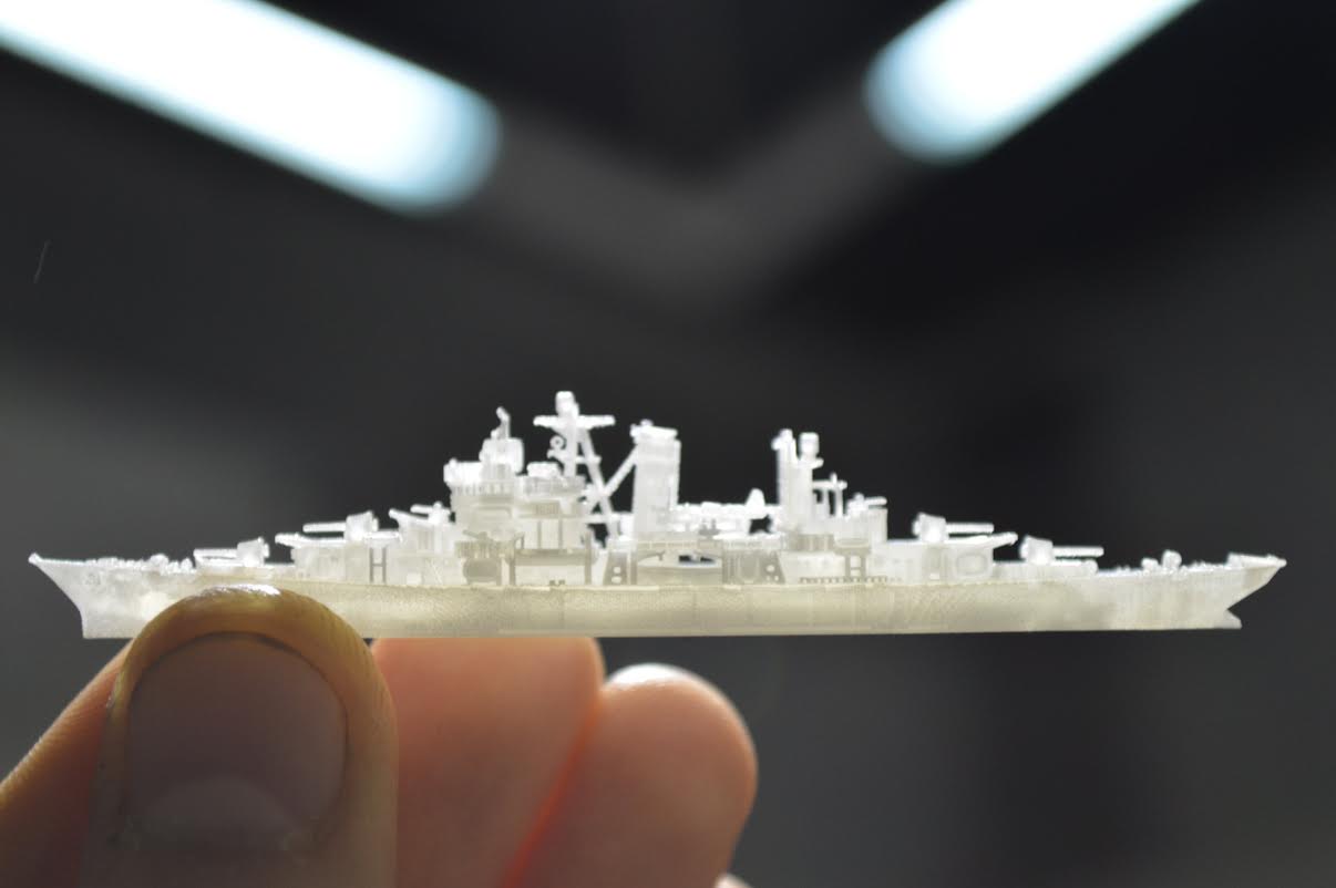 The Detail on This Tiny 3-Inch-Long 3D Printed Ship Will Amaze You - 3DPrint.com | The Voice of 3D Printing / Additive